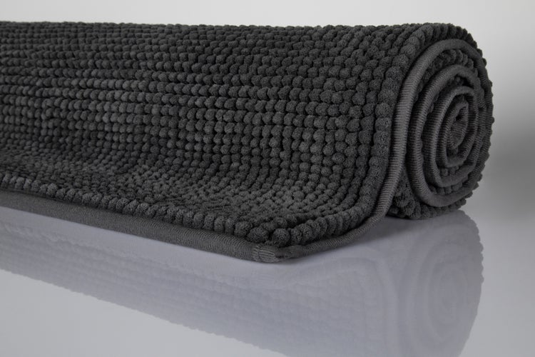 Badteppich Grau Balu WECONhome Basics 70x120 cm