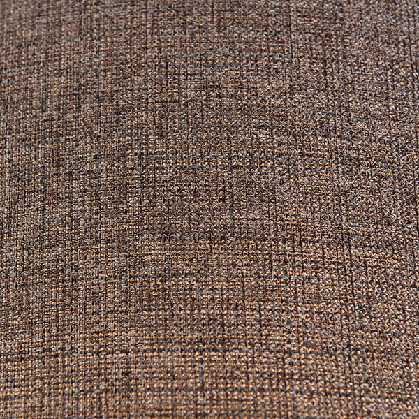 Ovaler Deckenhaken aus gebürstetem Metall mit einem zylindrischen Stift.