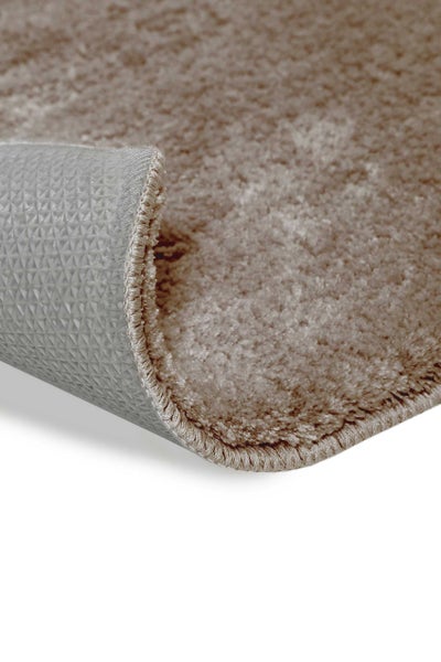 Badteppich Sand Beige Joris WECONhome Basics 90 cm rund