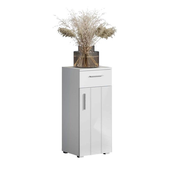 Wons Badschrank weiß Hochglanz. 37 X 31 X 83 cm