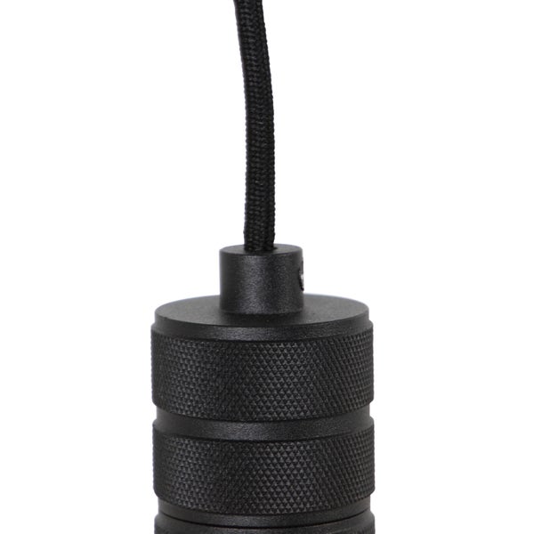 Design Hängelampe schwarz 1-Licht mit Stecker - Cavalux