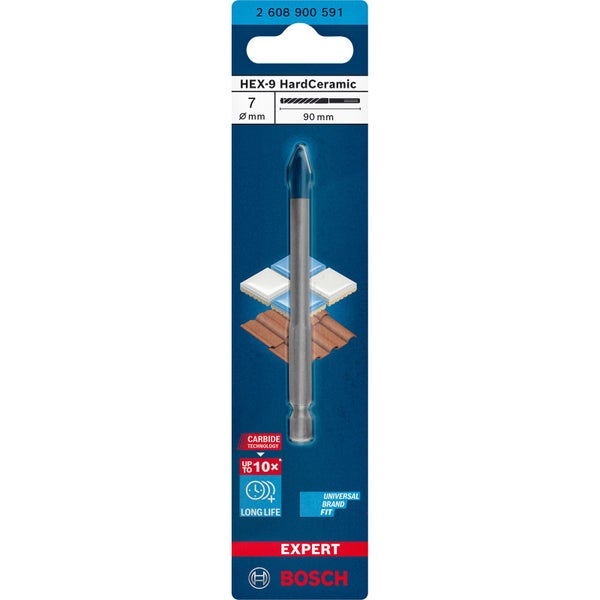 Bosch Expert HEX-9 HardCeramic Bohrer 7 x 90 mm - 2608900591