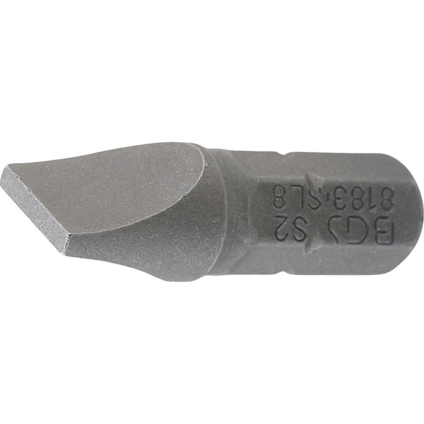 BGS Bit Antrieb Außensechskant 6,3 mm (1/4) Schlitz 8 mm - 8183