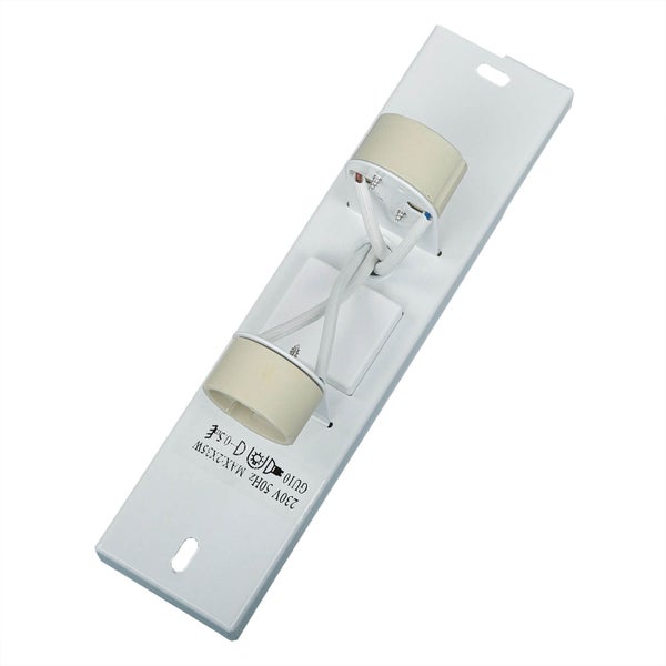 Lampenfassung mit GU10 Fassung für Leuchtmittel bis maximal 35 Watt