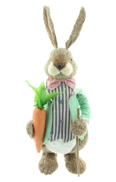 Dekorativer Baum aus Metall auf Holzsockel als Zimmerdekoration