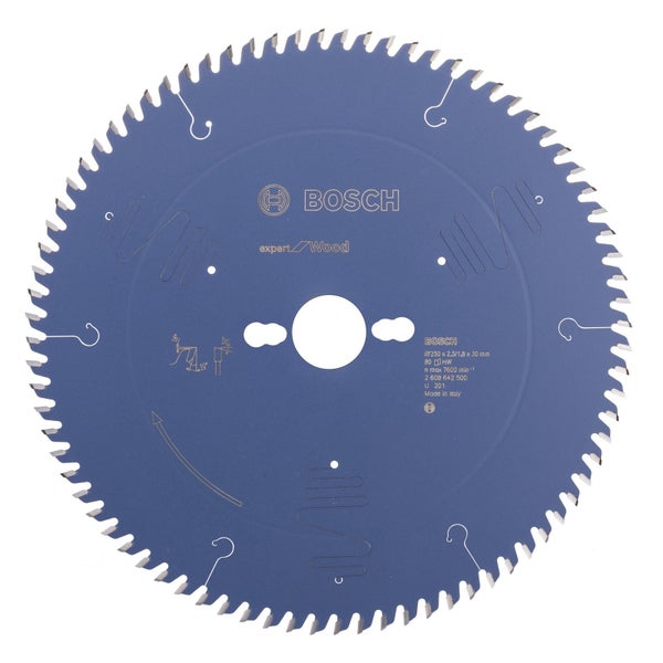 Bosch Kreissägeblatt Expert for Wood für Tischkreissägen 210 x 2,5 x 30 mm 24 - 2608642500