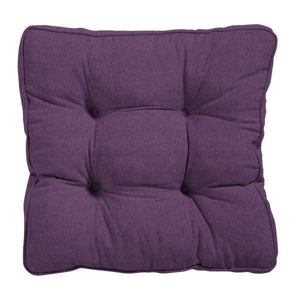 Sitzkissen Florance Panama lila - Ca. 47x47 cm - 4er-Set
