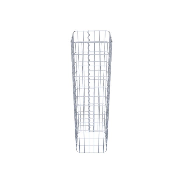 Gabionensäule 32 x 32 cm, MW 5 x 10 cm eckig - Höhe: 1,20 m