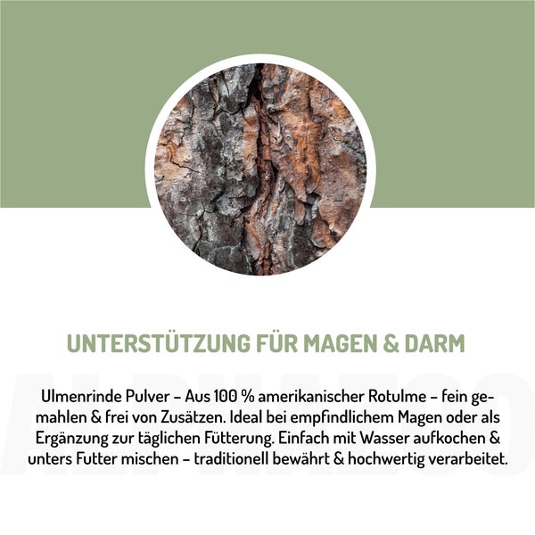 alphazoo Ulmenrinde Pulver 120g