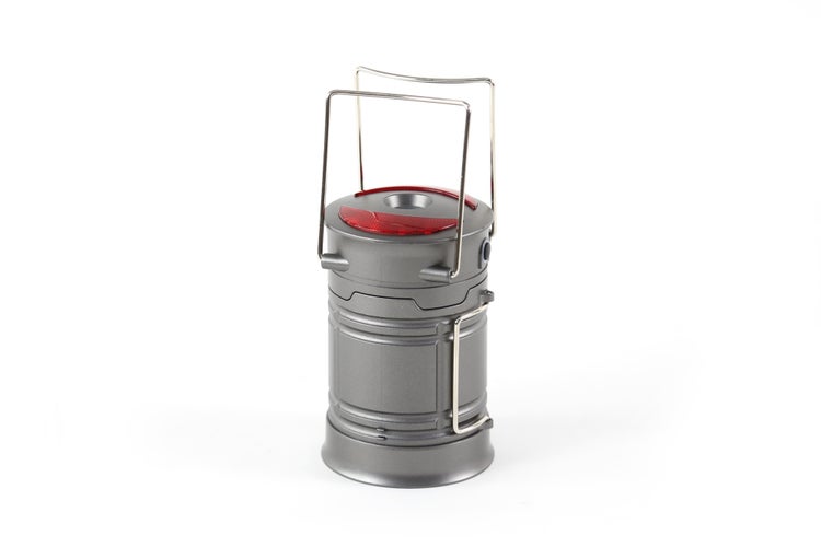 Ondis24 Camping Laterne LED weiß/rot, Lampe