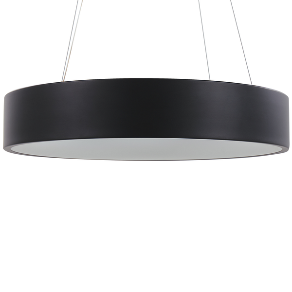 Hängeleuchte LED Metall schwarz Ringform LENYA
