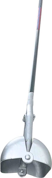 Löwenzahnstecher mit Metallschaft und halbrunder Klinge