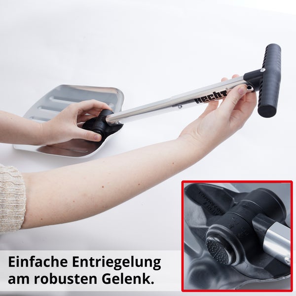 Hecht Schneeschaufel mit robustem Gelenk