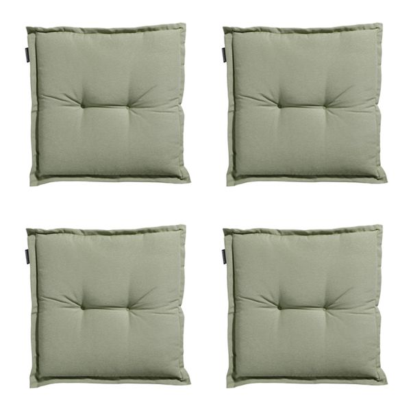 Sitzkissen Panama Salbei - Ca. 50x50 cm - 4er-Set
