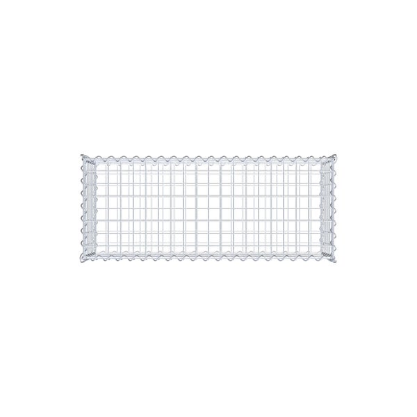 Gabione 100 cm x 30 cm x 40 cm (L x H x T), Maschenweite 5 cm x 5 cm, Spirale