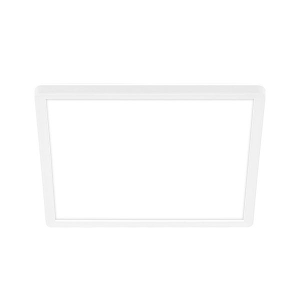 Rechteckiges LED-Panel in Weiß für Deckenmontage oder Wandmontage.
