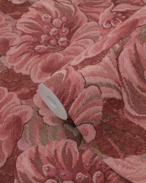 Tapetenrolle mit Blumenmuster