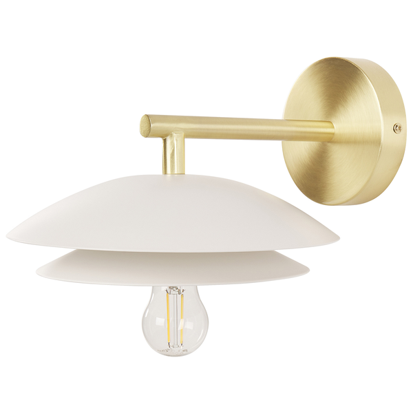 Wandlampe LASOLO Metall Weiß