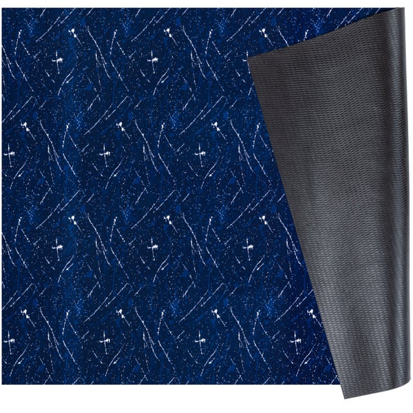 Fußmatte mit Muster und rutschfester Rückseite