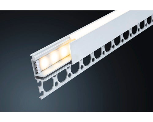 Paulmann LumiTiles LED Strip Einbauprofil Top 1 m Alu eloxiert/Satin