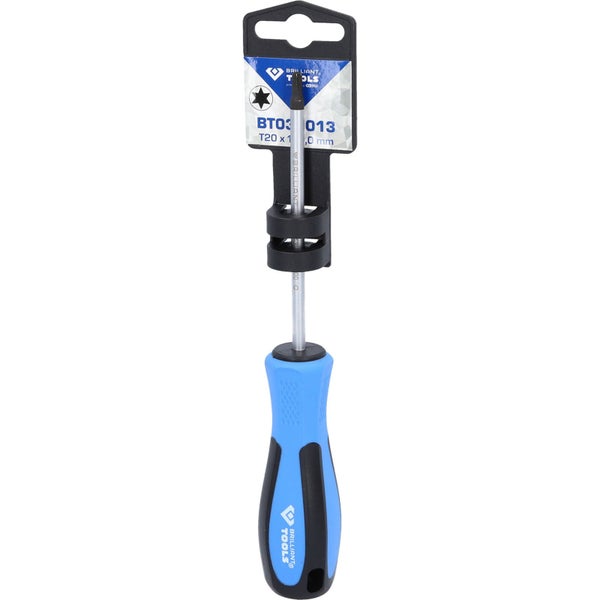 BRILLIANT TOOLS Schraubendreher TORX T20 x 100 mm - BT031013