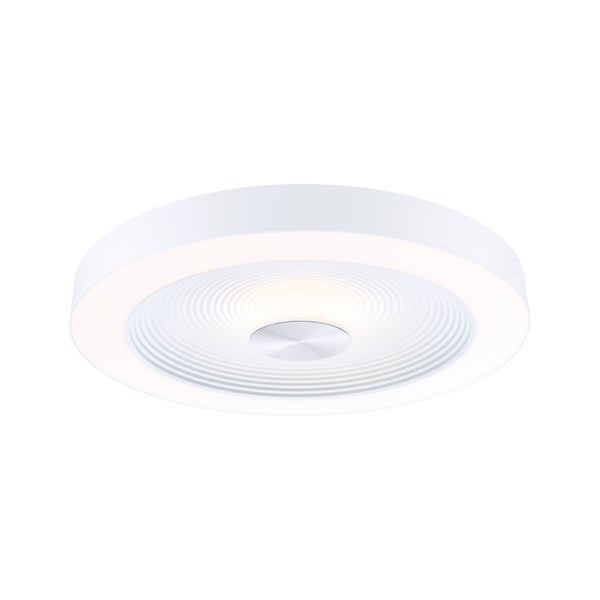 LED Deckenleuchte Volea IP44 3000K 500lm / 2400lm 230V 4W / 18,5W dimmbar Weiß, Silber