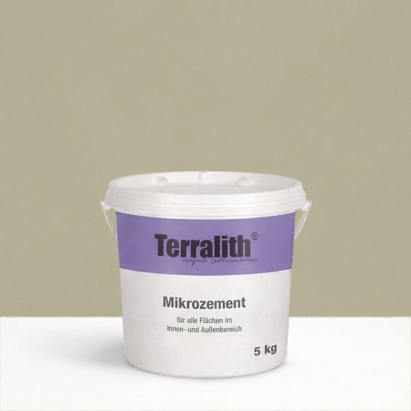 Terralith Mikro Zement für Innen- und Aussenbereich, 5 kg