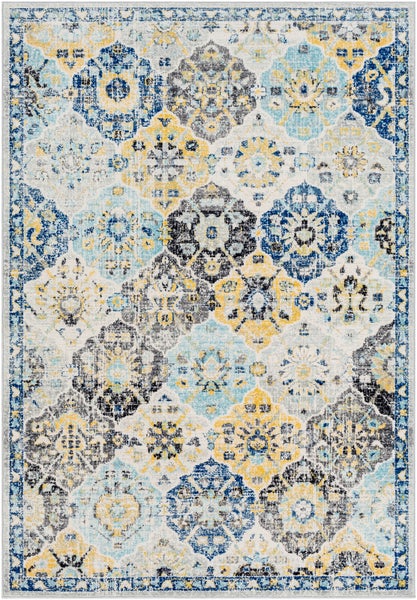 Vintage Orientalischer Teppich - Mehrfarbig/Blau - 160x220cm - INES