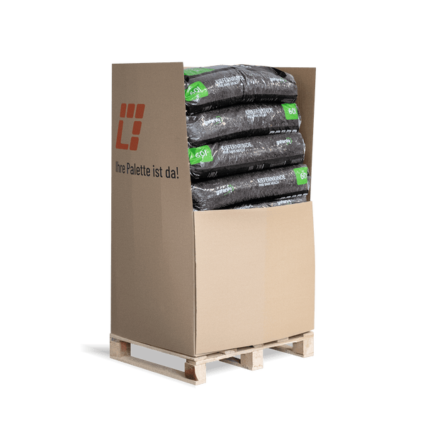 Galamio Rindenmulch Kiefer Fein 60l x 13 Sack 780l Palette