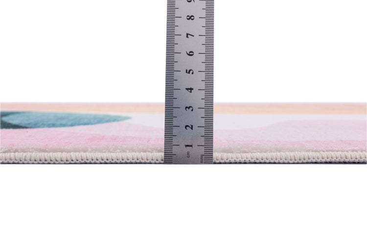 Farbenfrohe weiche Badematte Ariella Bunt 50x60 cm