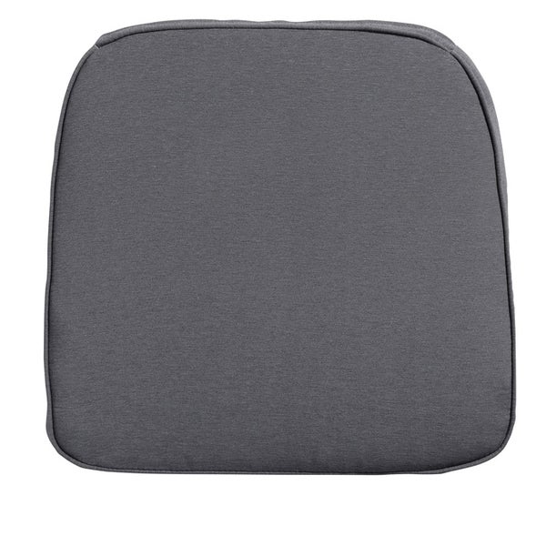 Sitzkissen Geflecht Panama grau - ca. 48x48 cm - 4er-Set