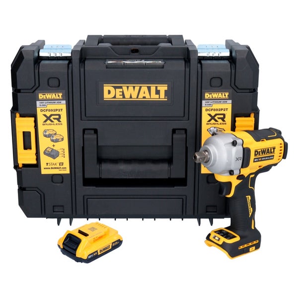 DeWalt 18V Akku-Schlagschrauber bürstenlos mit Akku und TSTAK Transportkoffer