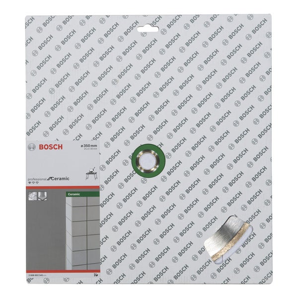 Bosch Logo Diamanttrennscheibe Ceramic 350 Millimeter