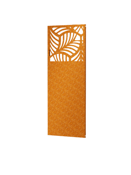 Sichtschutzwand ELEO Panaro 60 x 158 cm - Cortenstahl rost