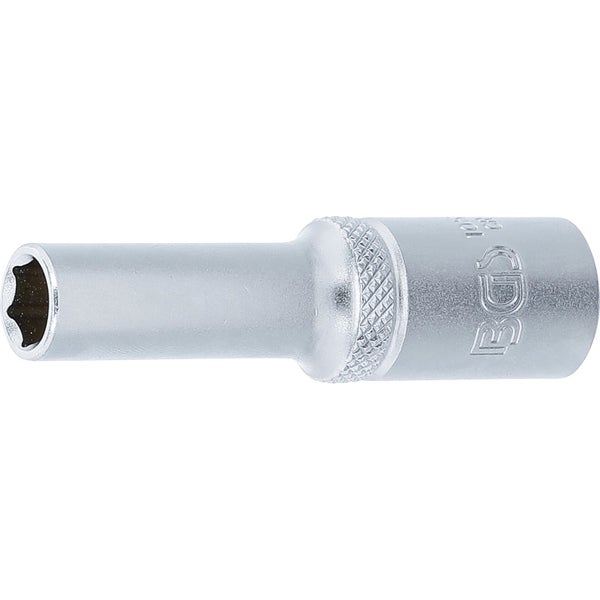 BGS Steckschlüssel-Einsatz Sechskant tief Antrieb Innenvierkant 10 mm (3/8) SW 8 mm - 10528