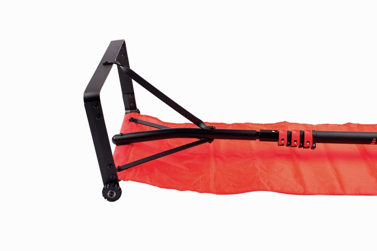 Schneeräumer mit Teleskopstiel und Stoffplane