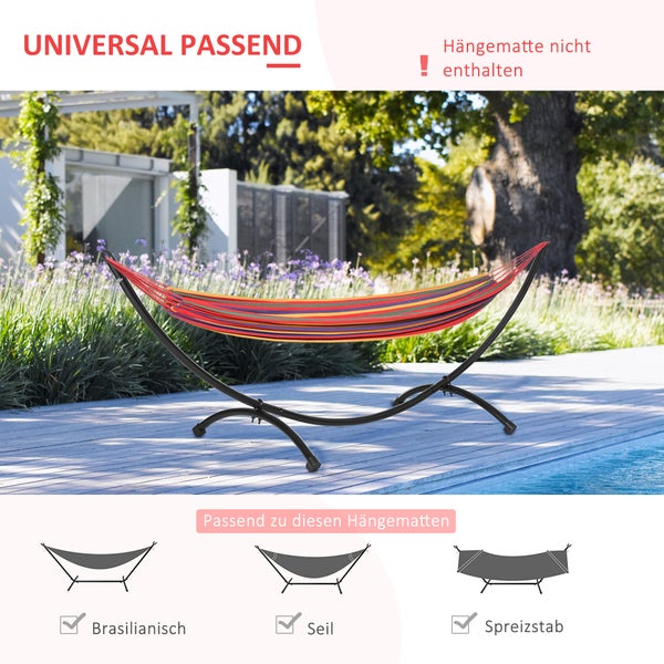 Katzengras mit schwarzer Katze im Hintergrund