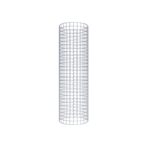 Gabionensäule Durchmesser 42 cm MW 5 x 5 cm rund - Höhe: 140 cm