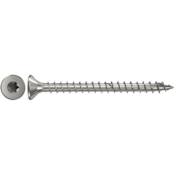 Fischer 200x Power-Fast 5 x 30 Senkkopf nicht rostender Stahl A4 Vollgewinde Innenstern TX - 657298