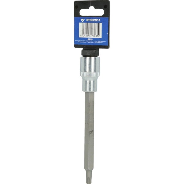 BRILLIANT TOOLS 1/2 Vielzahn-Bit-Stecknuss 140 mm lang M6 - BT022951