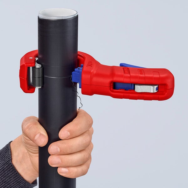 Knipex DP50 Rohrabschneider mit Kunststoff überzogen 202 mm - 902301BK