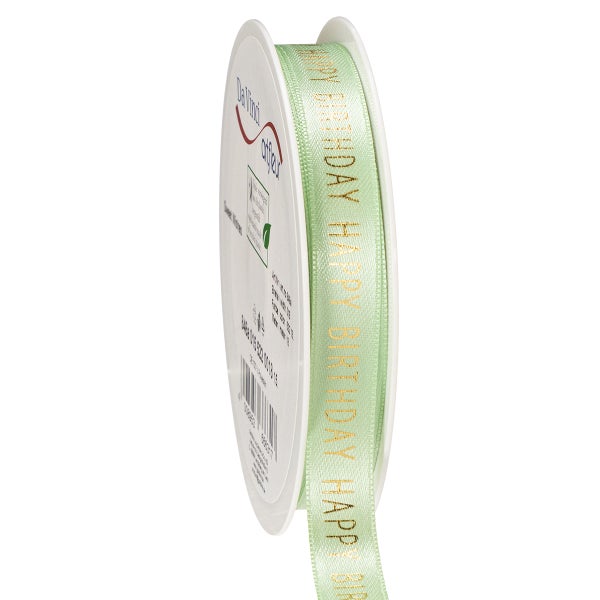 Dekoband auf Rolle mit der Aufschrift "Happy Birthday"