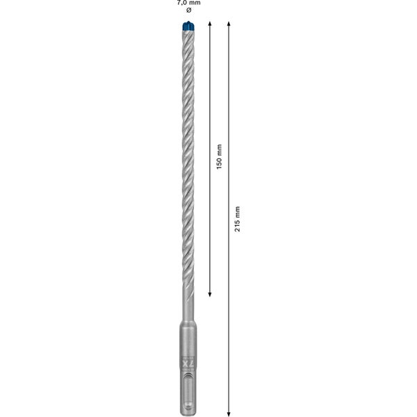 Bosch Expert SDS plus-7X Hammerbohrer 7 x 150 x 215 mm - 2608900085