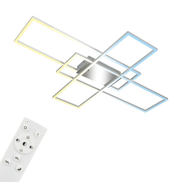 LED Deckenlampe LED Deckenleuchte Wohnzimmer Dimmbar Fernbedienung CCT Flur