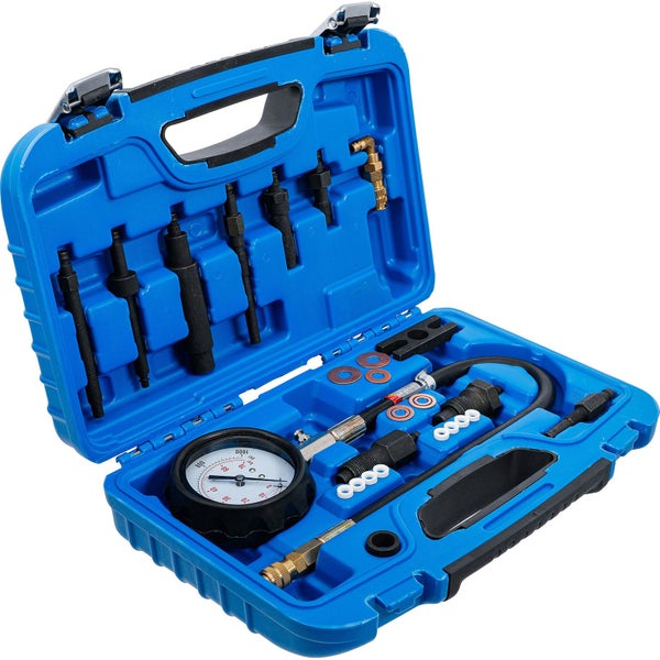 Einspritzdüsen-Tester-Set in blauem Koffer