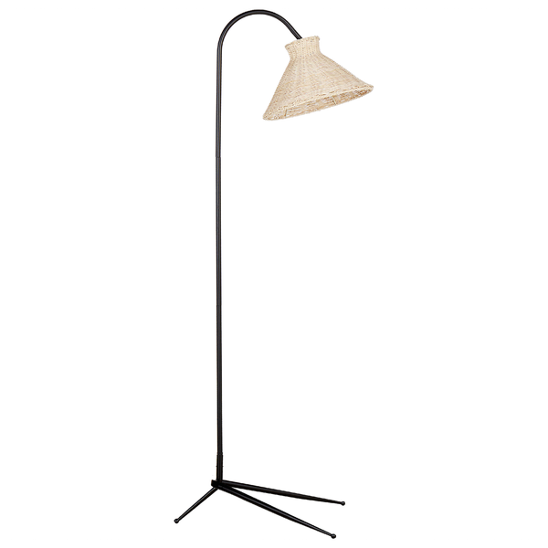 Stehlampe KERIAN Rattan Naturfarben