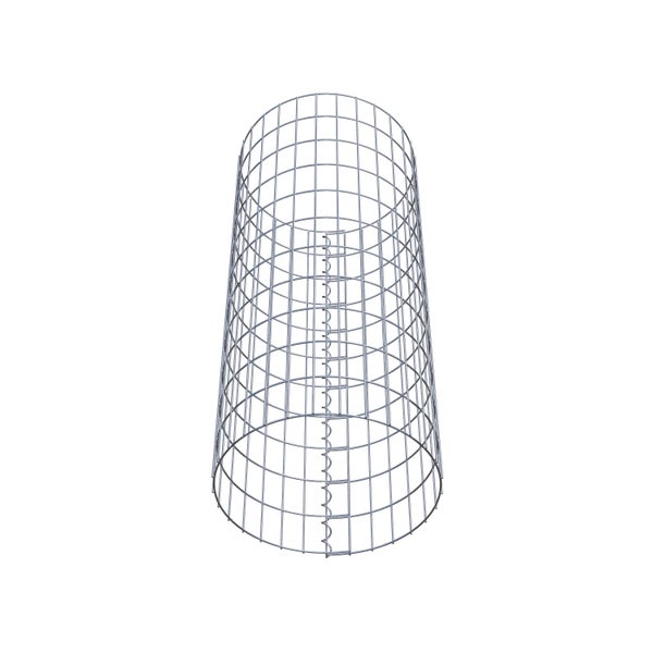 Gabionensäule Durchmesser 47 cm, MW 5 x 10 cm rund - Höhe: 1,10 m
