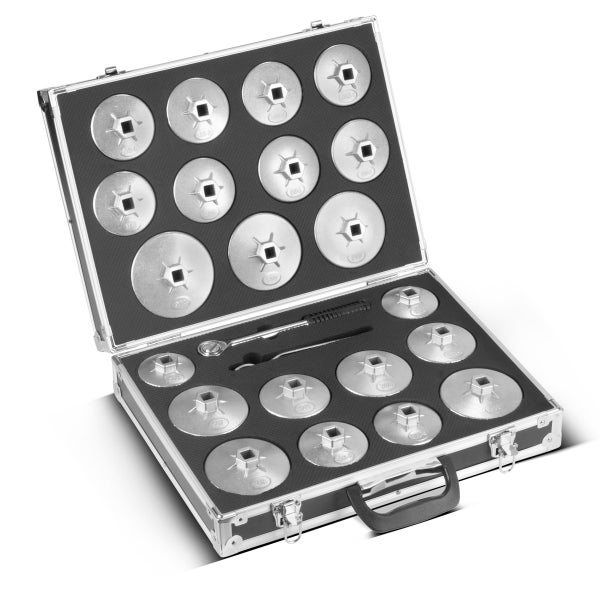 Ölfilterschlüssel Set im Koffer