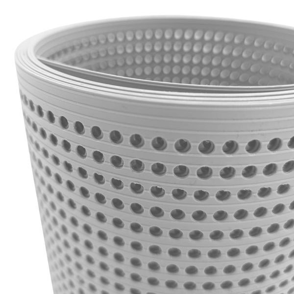 Perforierte Drainagebahn aus Kunststoff