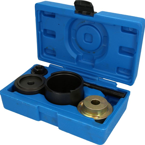 5-teiliges Werkzeugset für VAG Fahrzeuge in einem blauen Werkzeugkasten